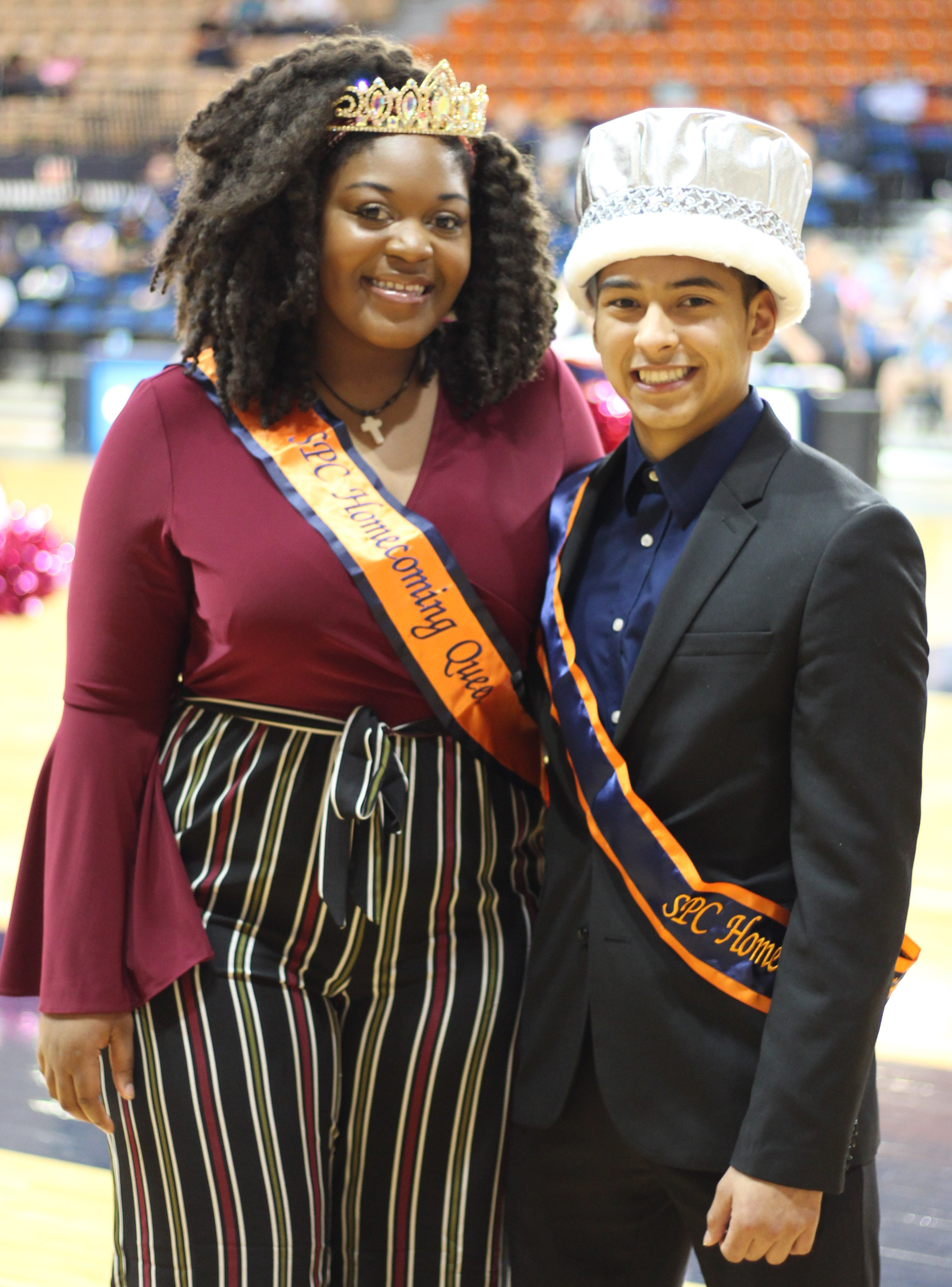 Orneals, Lewis crowned during Homecoming