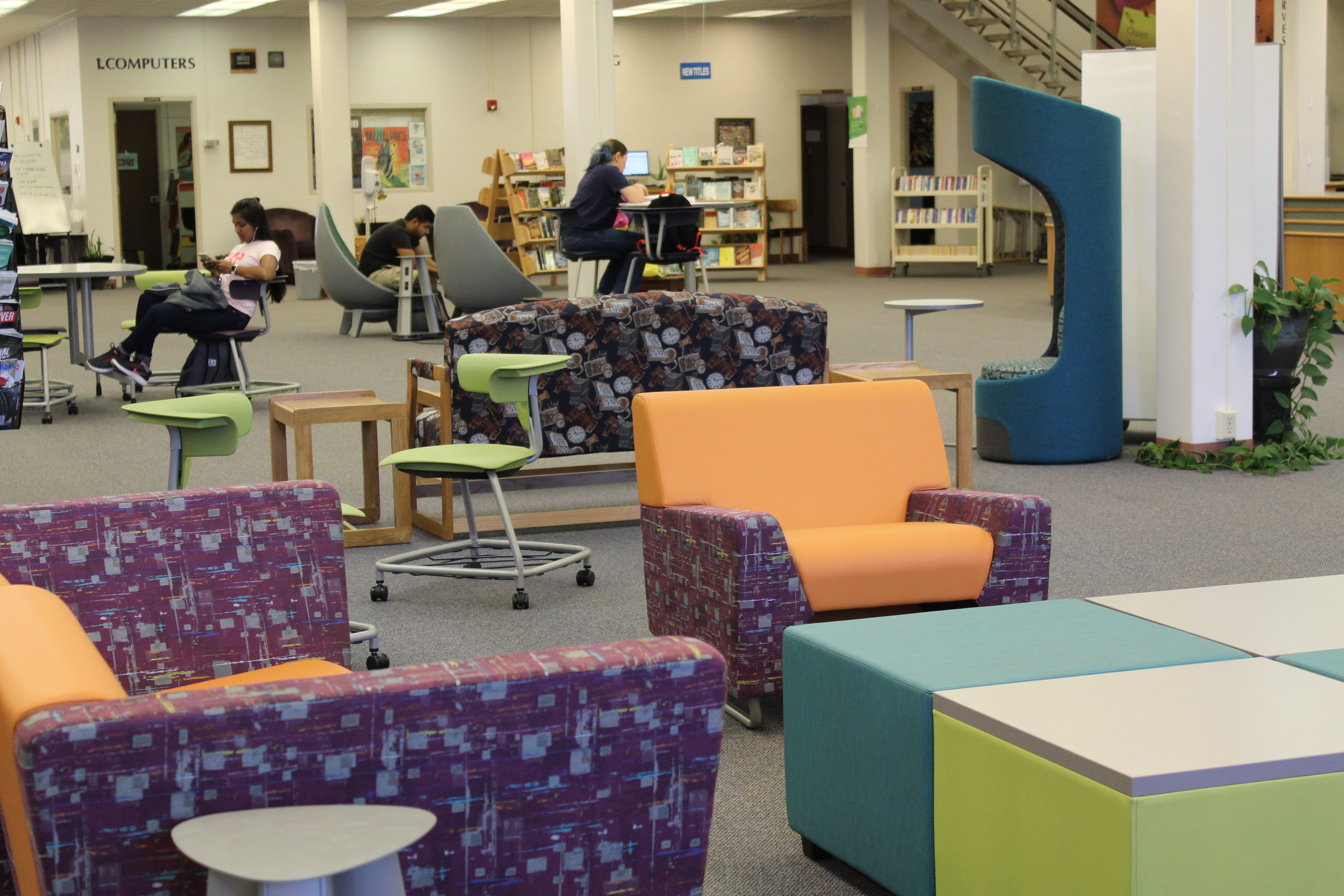 Library director hopes for increased student interest after improvements