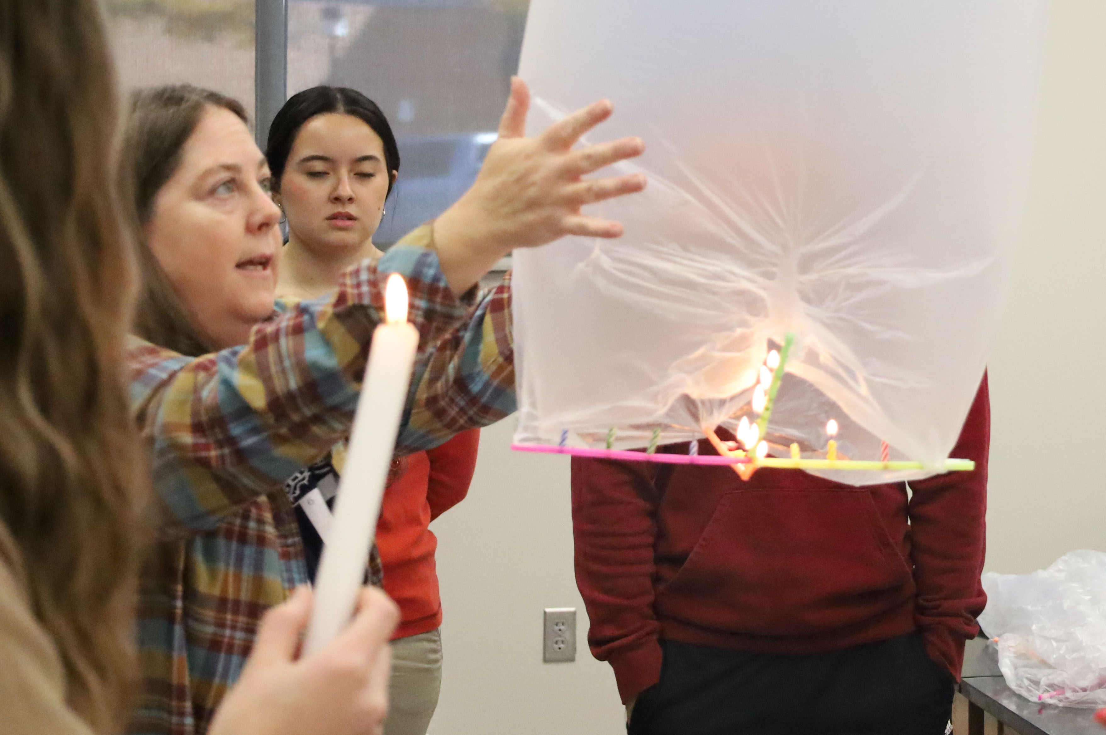 Hot air balloon lab elevates learning for physics students