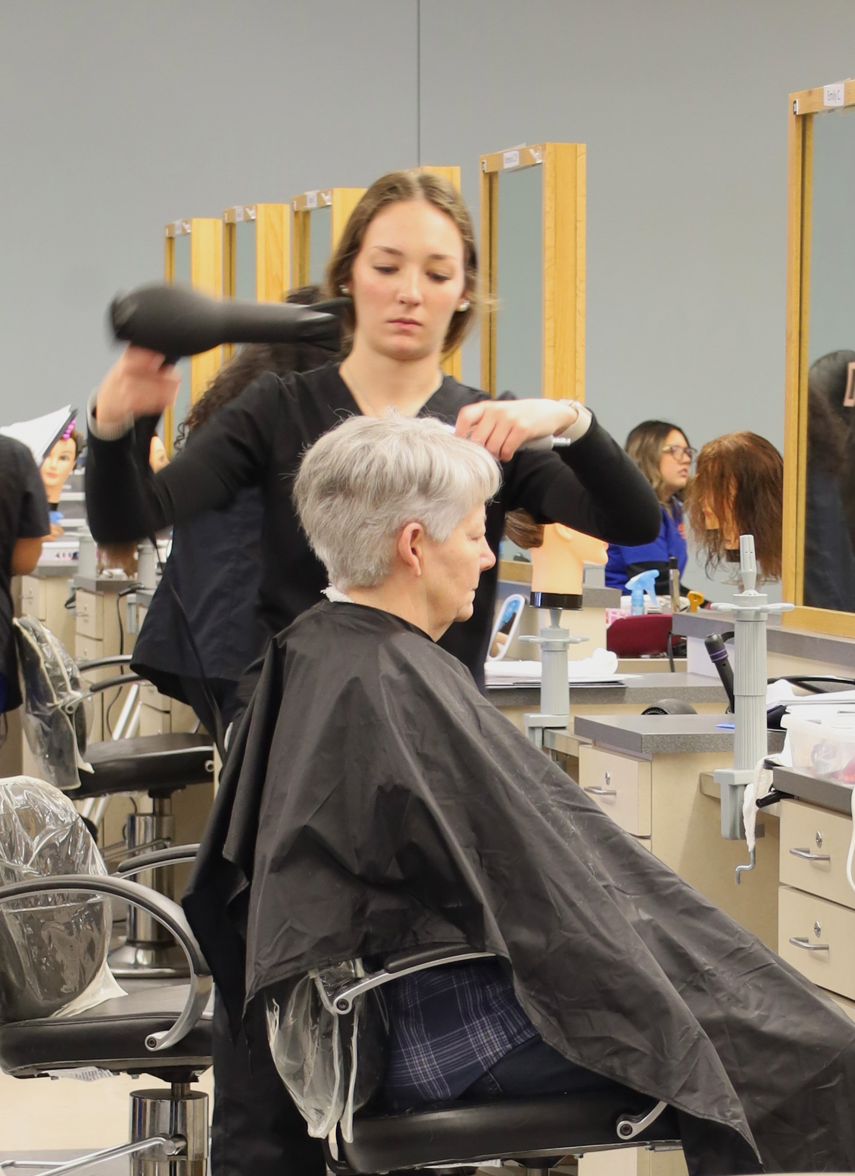 SPC cosmetology accepts clients through end of week