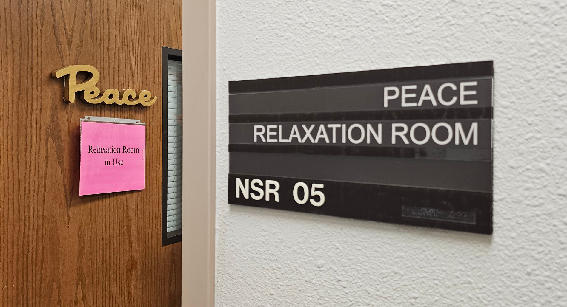 Beat stress with massage chairs at Health & Wellness Center