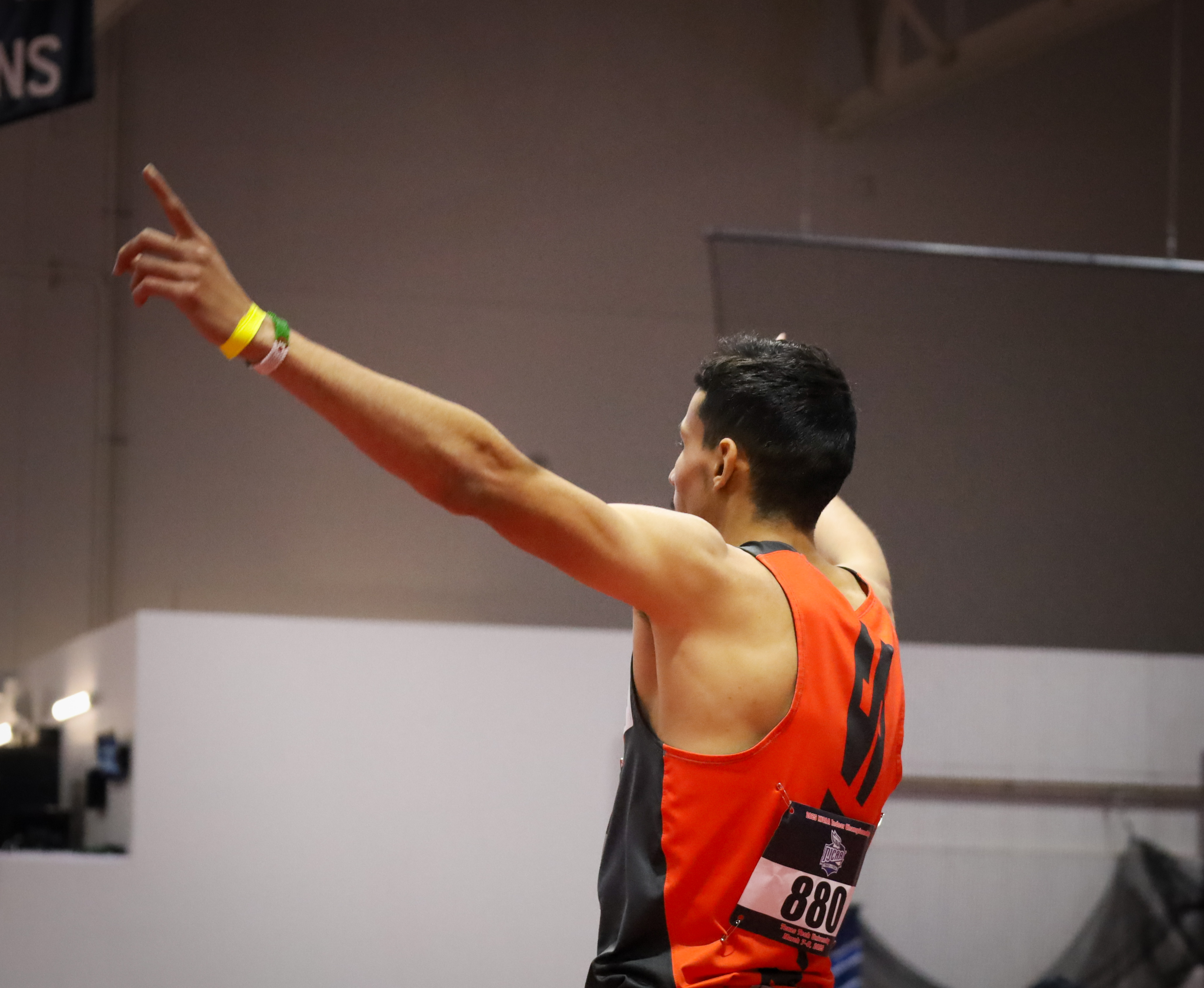 Texans grab gold at National Indoor Track & Field Championships