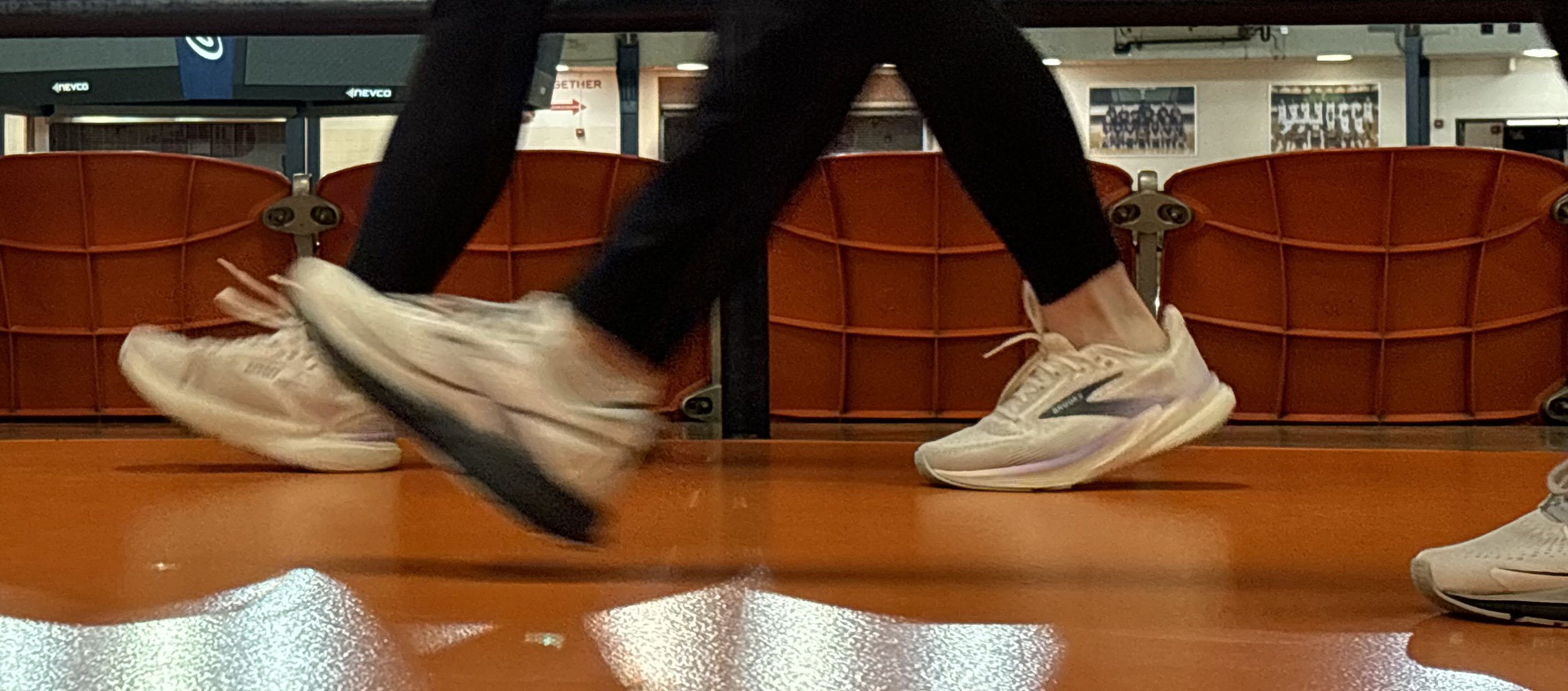 Exercise indoors:  Walking the Dome